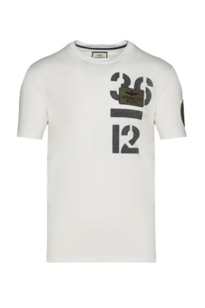 Tee-shirt Blanc Aeronautica Militare