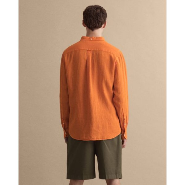 chemise regular fit en lin