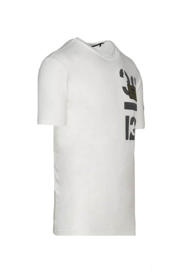 T-shirt blanc aeronautica militare