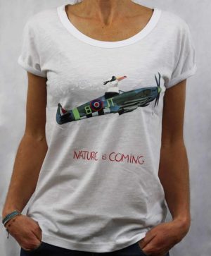 Tee-shirt Flagada Nature is coming