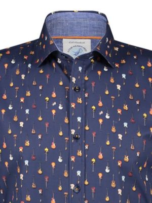 Chemise Sport Navy A Fish Named Fred