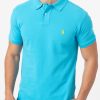 Polo bleu clair Ralph Lauren