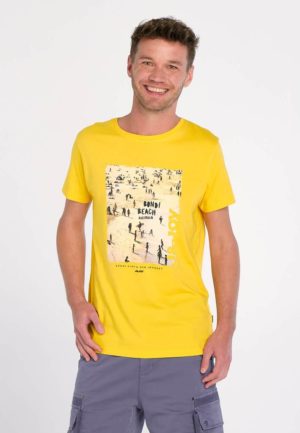Tee-shirt Jaune J & Joy