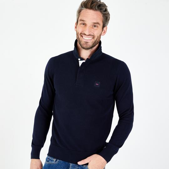 Pull col rugby Eden Park homme