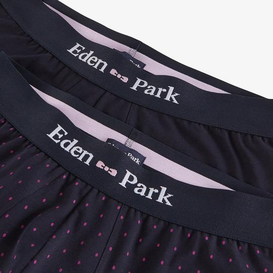 Lot de deux boxers dépareillés Eden Park