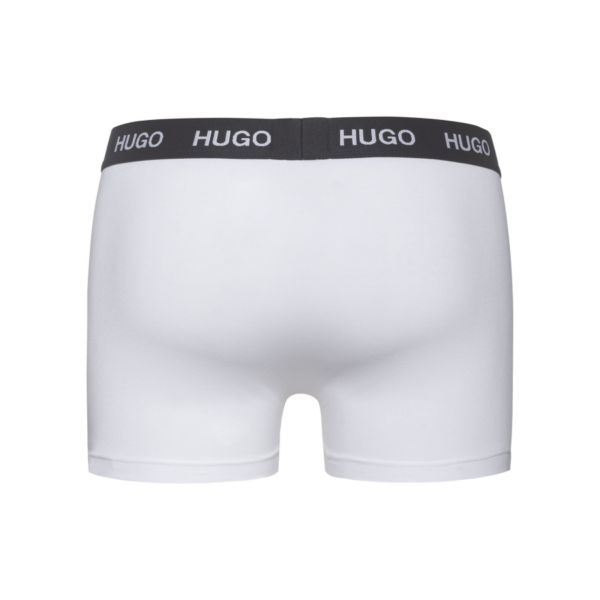Boxers blanc Trunk lot de 3 Hugo Boss