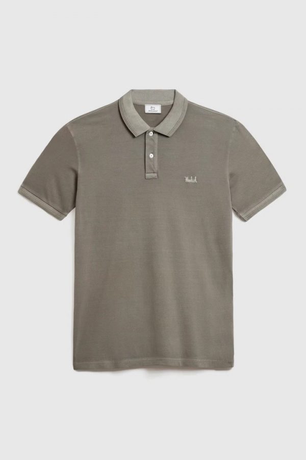 Polo Mackinack gris Woolrich