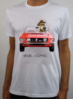 Tee-shirt Poney Project Nature Is Coming