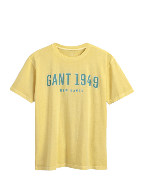 T-shirt jaune 1949 Gant