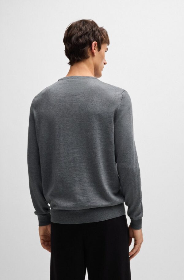 Pull botto HUGOBOSS gris arriere