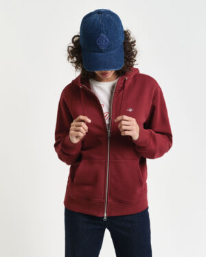 Sweat à capuche zippé Shield – GANT