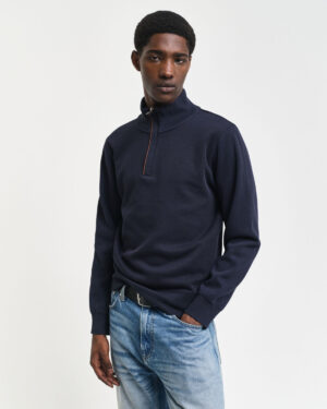 Sweat-shirt à demi-zip Sacker Rib – GANT