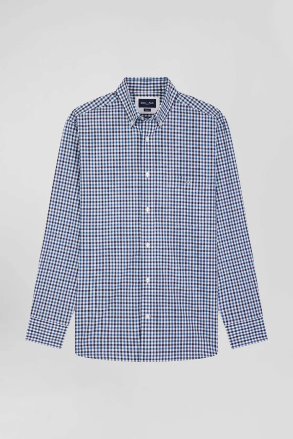 chemise bleu marine edenpark ceintre