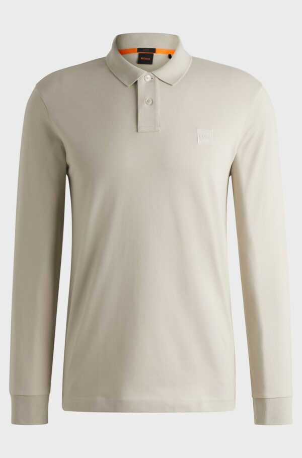 polo BOSS beige ceintre