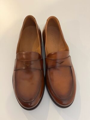 MOCASSIN EN CUIR CAMEL – PANTANETTI