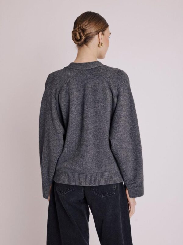 GREGORIA  CARDIGAN DARK GREY - BERENICE – Image 4