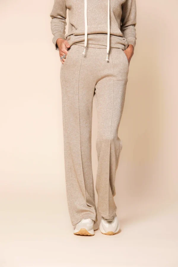 Pantalon sport femme beige MASONS