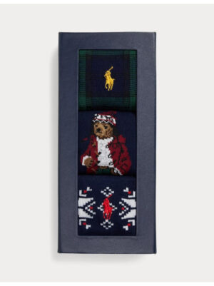 Coffret de 3 paires de chaussettes Polo Bear – Ralph Lauren