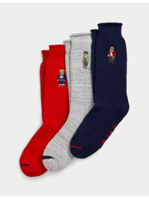 Lot de 3 paires de chaussettes Polo Bear –  Ralph Lauren