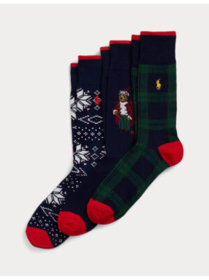 Coffret de 3 paires de chaussettes Polo Bear – Ralph Lauren