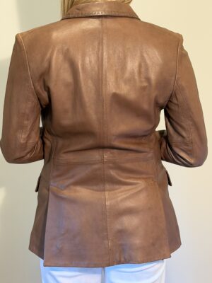 Veste en cuir Aeronautica Militare