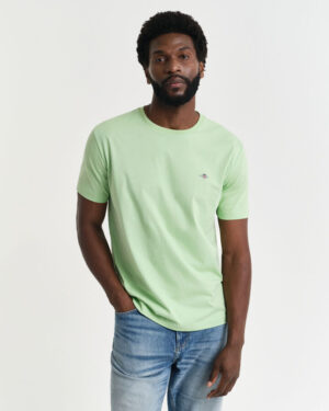 T-shirt coupe régulière avec logo Shield – Gant