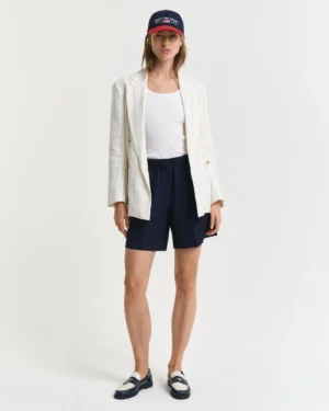 Short coupe décontractée à enfiler en lin mélangé – Gant