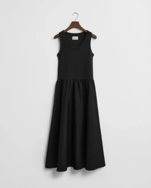 Robe midi en jersey tissé – Gant