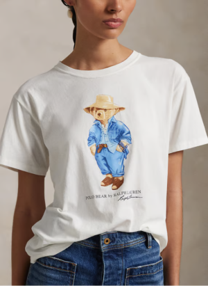 Tee-shirt imprimé en coton Blanc – Ralph Lauren