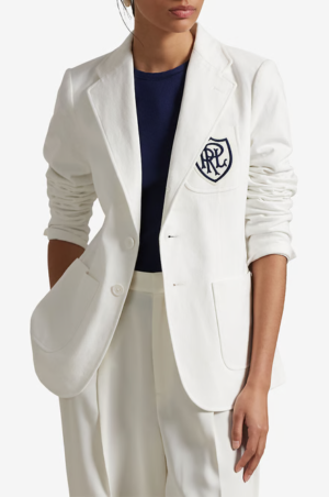 Blazer en jersey à boutonnage simple Utility – Ralph Lauren