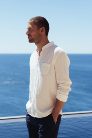 Chemise Blanche en gaze de coton – Gili’s