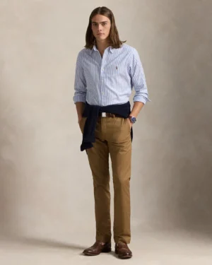 Chemise Oxford rayée stretch Custom Fit – Ralph Lauren