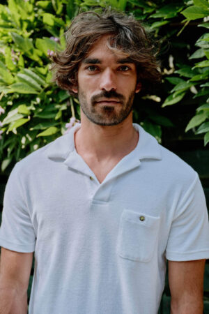 Terry Cloth polo White – Gili’s
