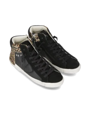 Baskets Prsx Tennis Femme, Marron – Philippe Model