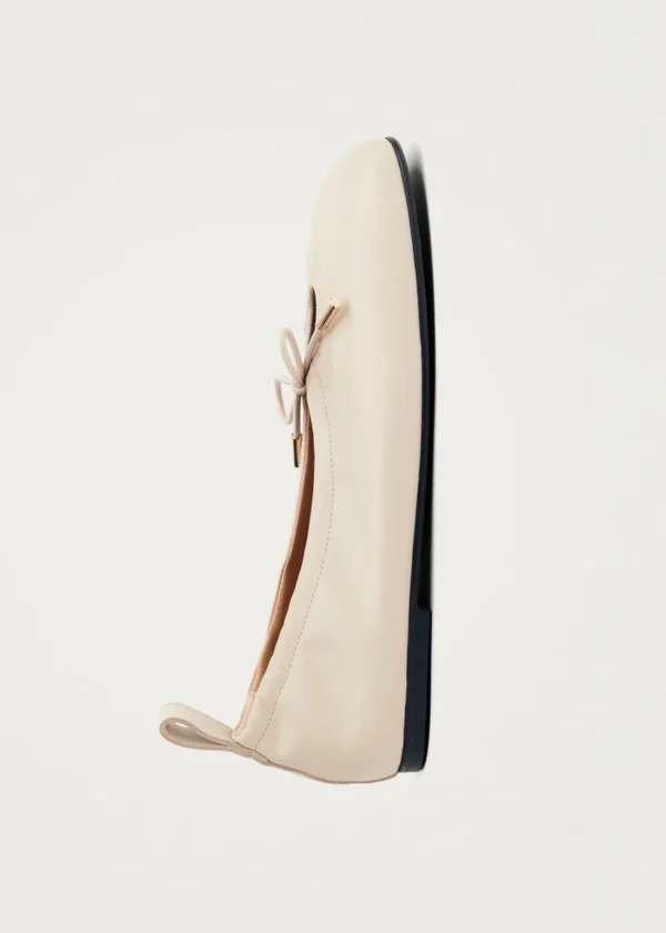 BALLERINES EN CUIR BEIGE ALOHAS – Image 3