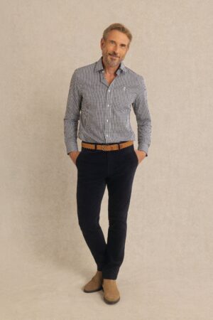 Chemise Regular à Carreaux – Vicomte a