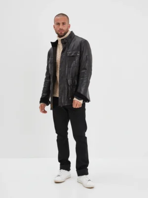 Salemi Blouson cuir vintage – Daytona 73