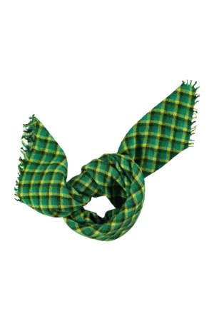 Écharpe À carreaux verts – Sisters Department