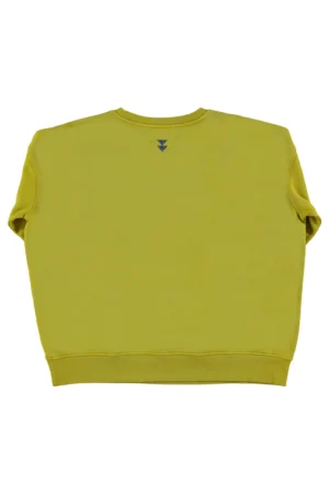 Sweat-shirt Vert olive avec imprimé « Los Amici » – Sisters Department