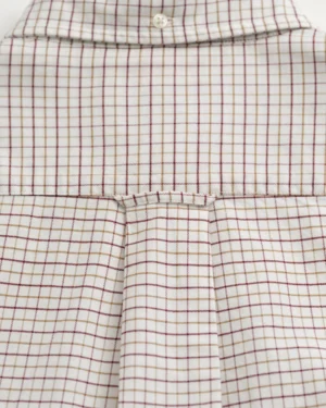 Chemise coupe regular en coton Oxford classique Tattersall – Gant