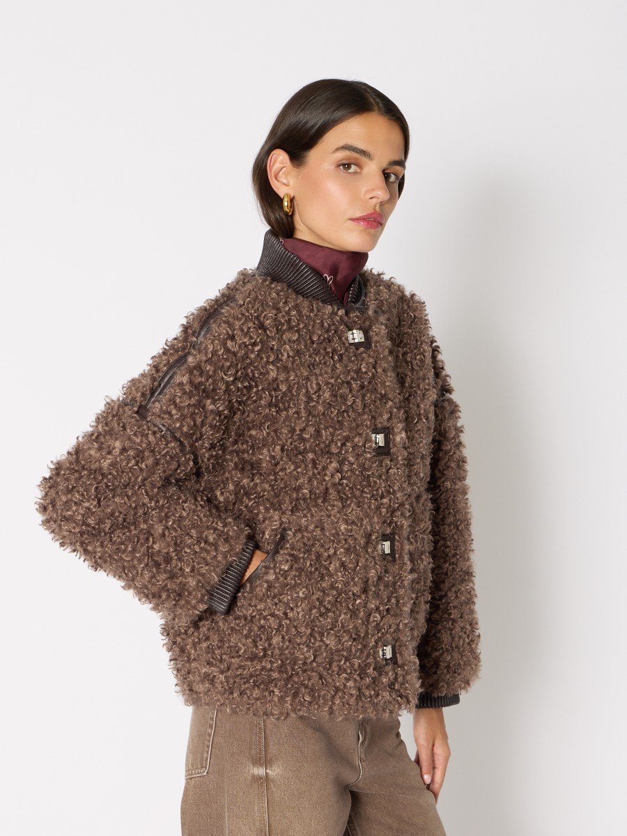 VESTE BOUCLETTE GILIAN BERENICE – Image 2