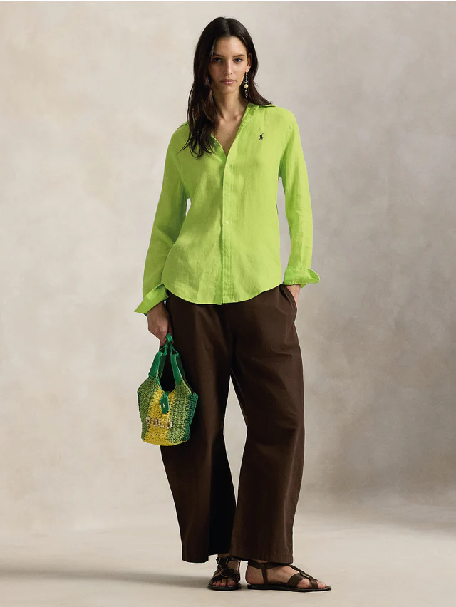 Chemise Femme Lin Ralph Lauren – Image 4