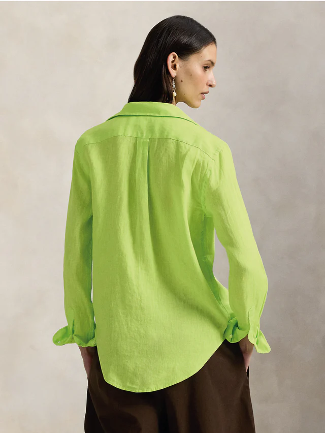 Chemise Femme Lin Ralph Lauren – Image 3