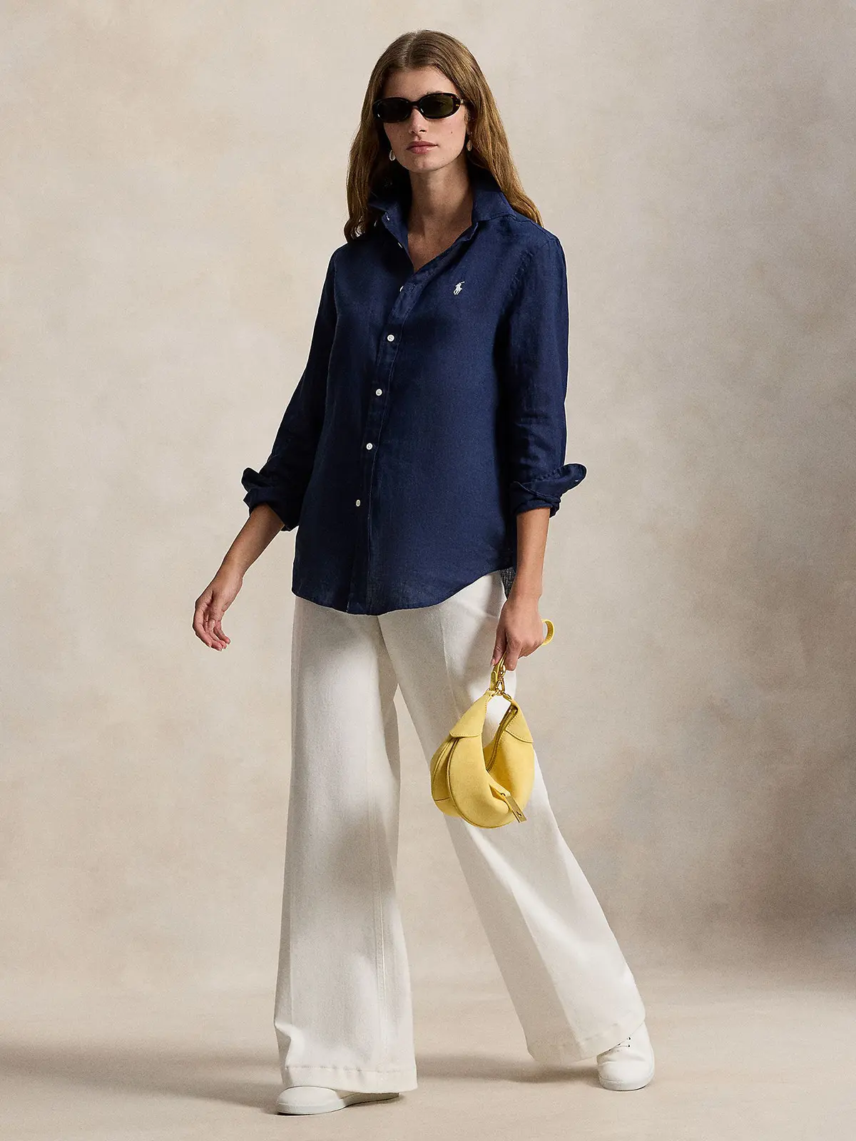 Chemise Femme Lin Ralph Lauren – Image 3