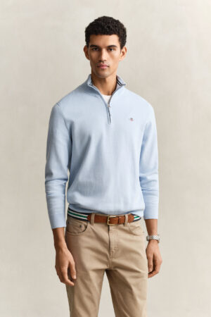 PULL DEMI ZIP COTON GANT