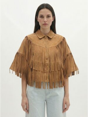 Cape a franges VALINA BERENICE