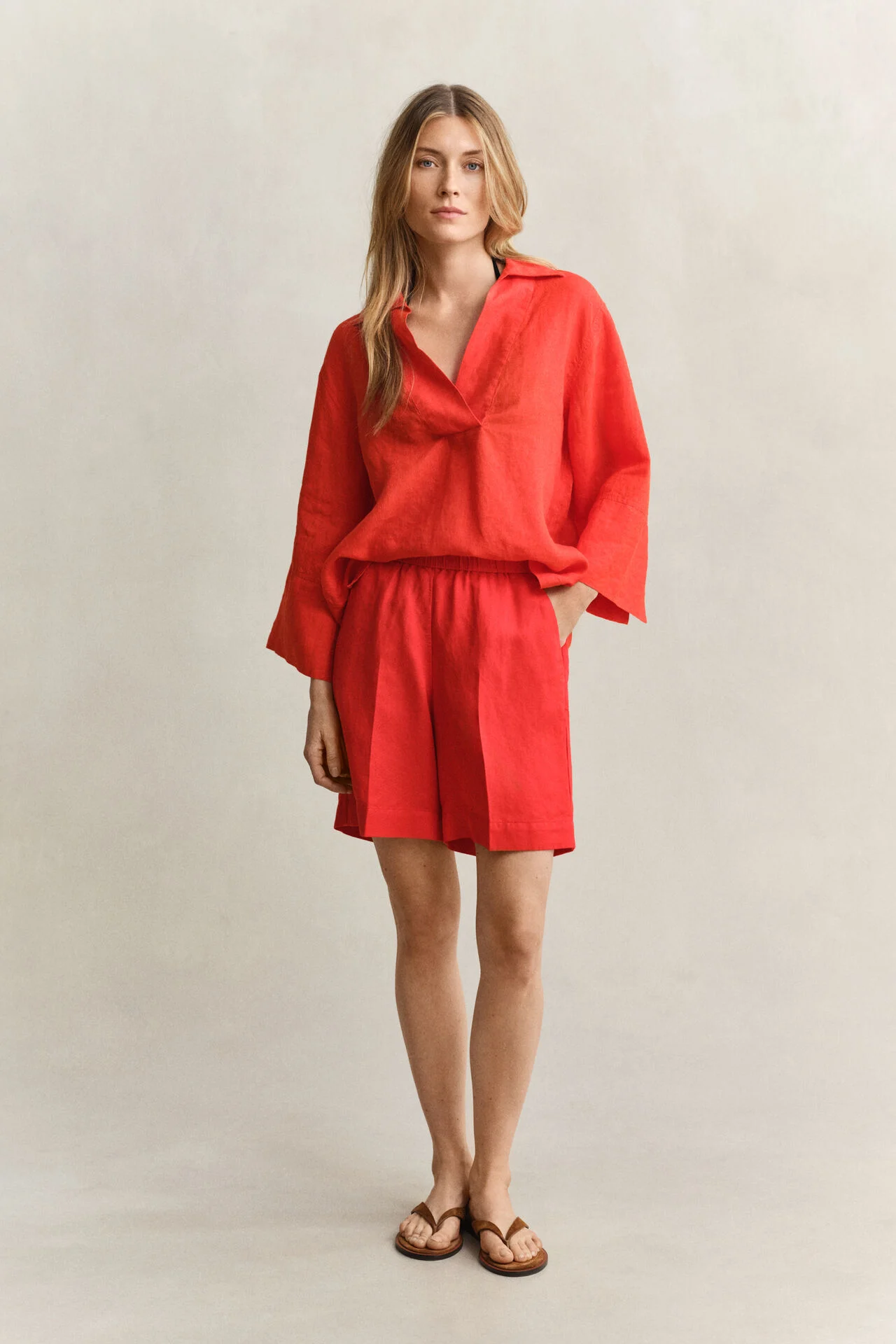 SHORT EN LIN GANT
