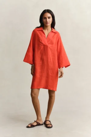 ROBE EN LIN GANT