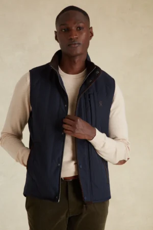 VESTE SANS MANCHE VICOMTE A